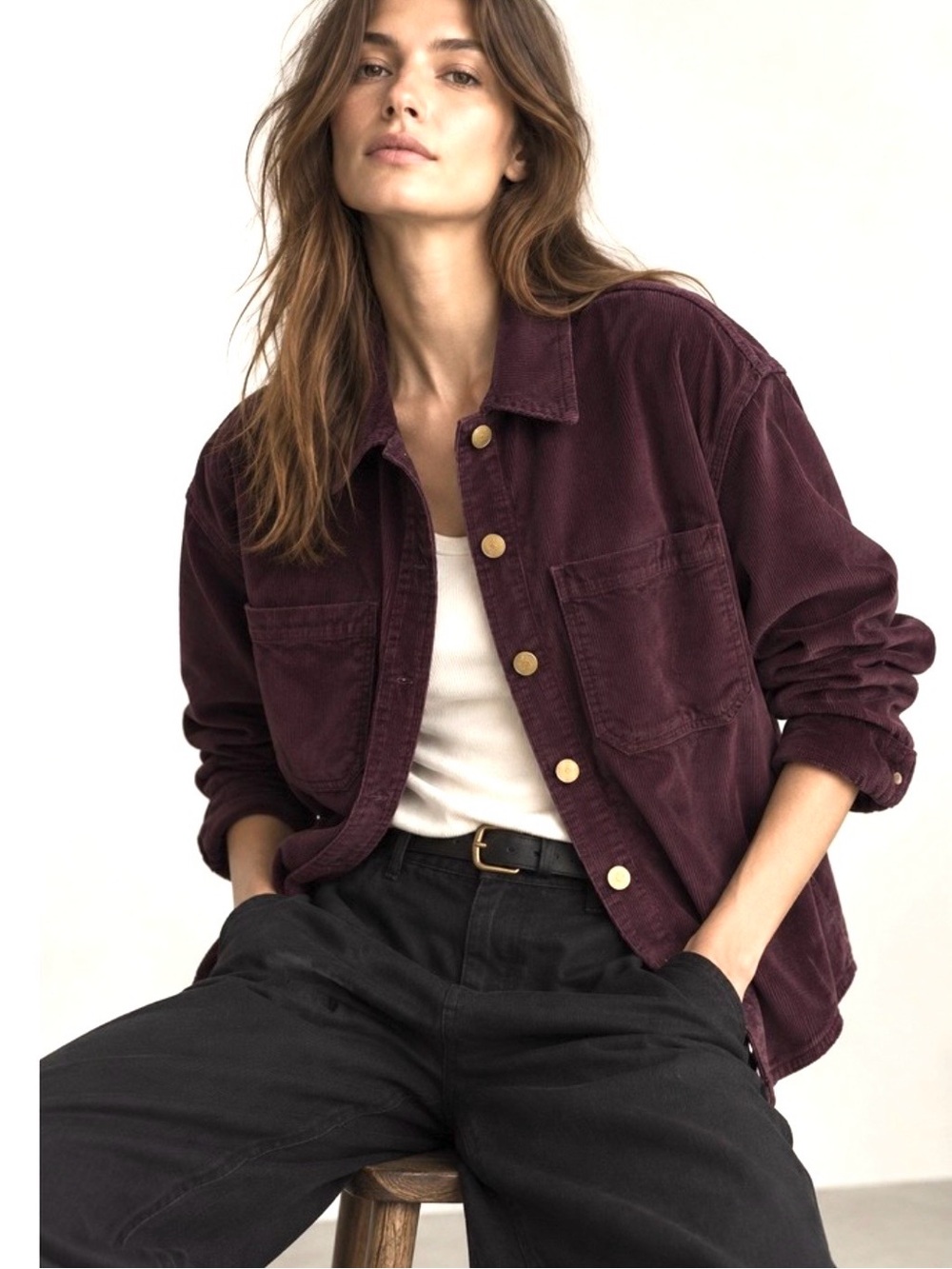Rag & Bone Lory Corduroy Shirt Jacket